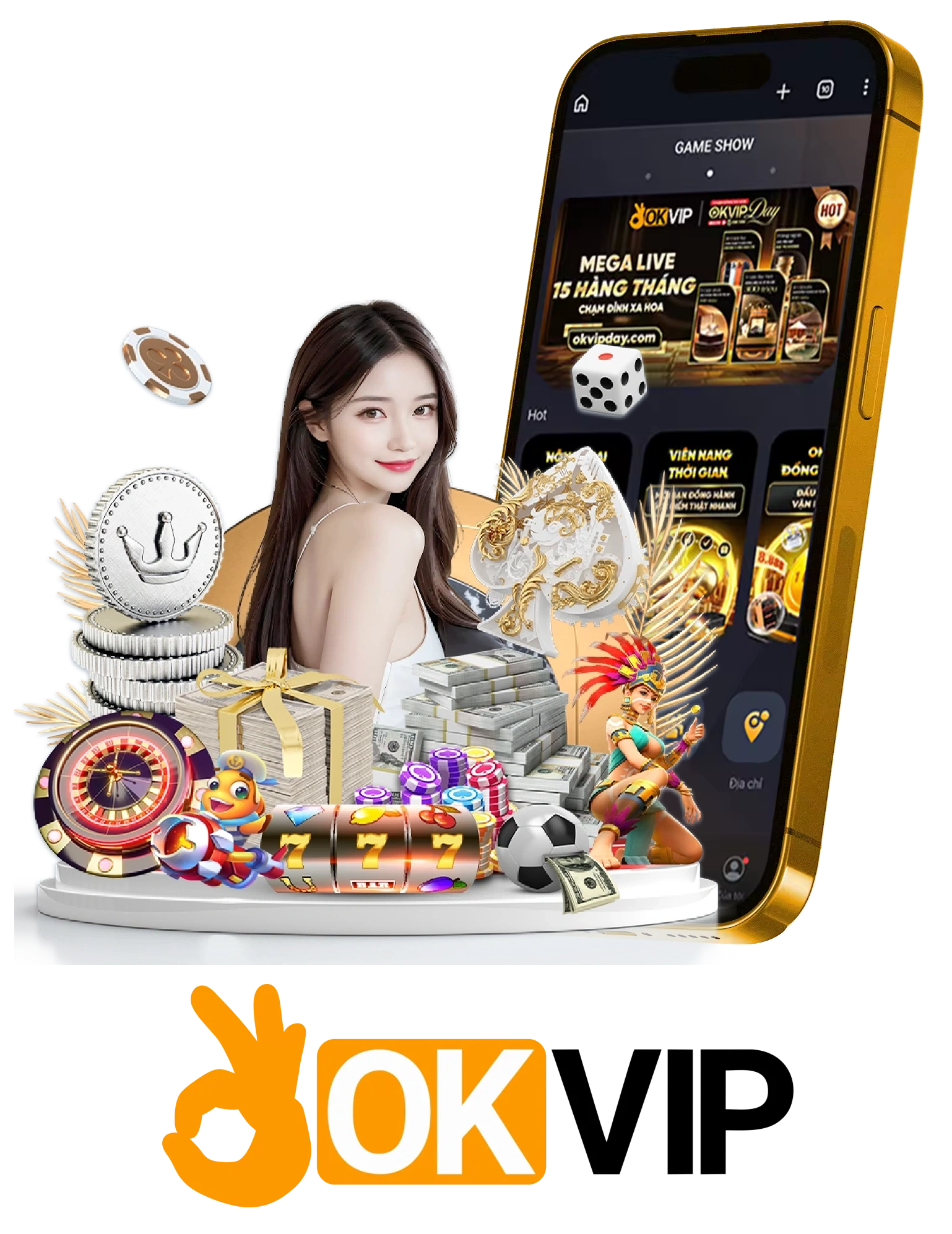 Ứng dụng di động OKVIP
